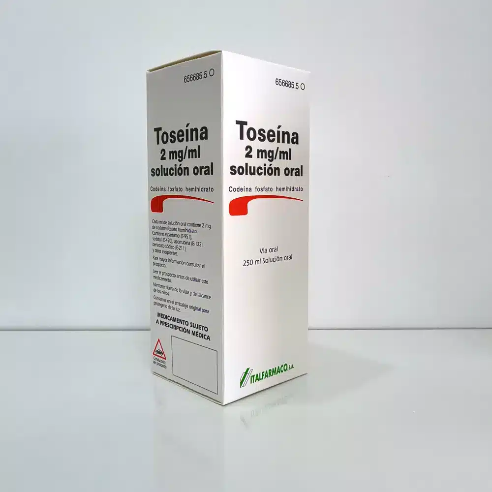 Toseína 2 mg/ml solución oral for sale online same day delivery